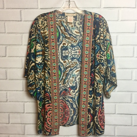 Flying Tomato Sweaters - FLYING TOMATO BOHO FESTIVAL STYLE KOMONO || Small
